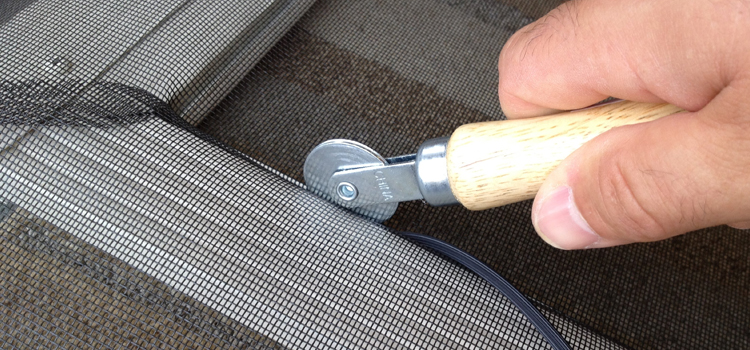 metal screen door repair in Parkway